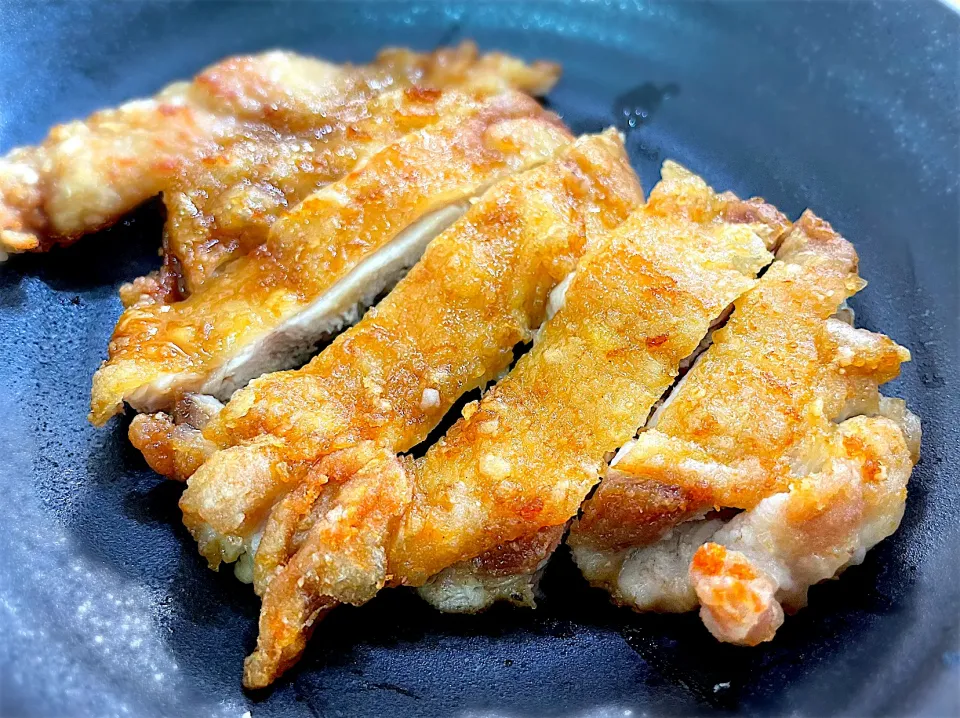 鶏肉の皮パリパリ照り焼き|パパ手料理さん