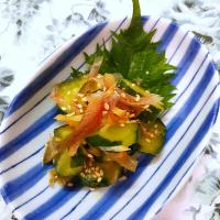 🔷はるちちゃん大根漬けの
漬汁de🥒きゅうりとみょうがのリメイク漬け🔷