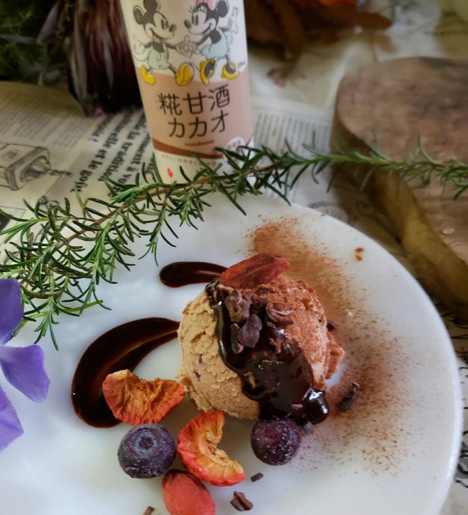 麹甘酒カカオアイスクリーム