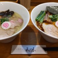 しなそば＆しおそば
@天味

以前、天ぷら屋さんだった店が3年前にラーメン屋さんにリニューアルしてから初めて来ました。
美味いね！