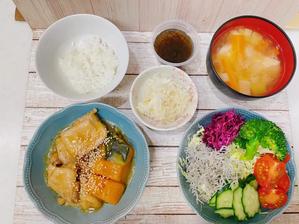 鶏肉とかぼちゃのとろみ煮|chou  chouさん