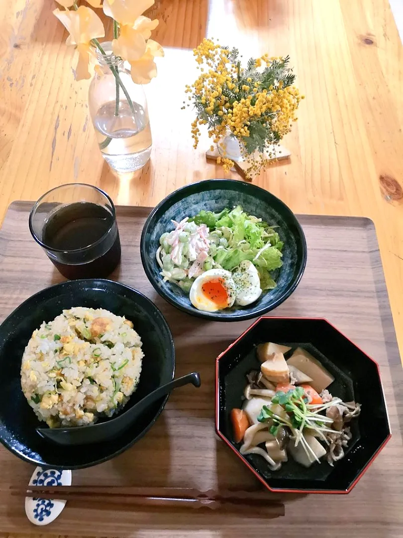 Snapdishの料理写真:今夜もｱﾙﾓﾝﾃﾞmenu✨|みきやんさん