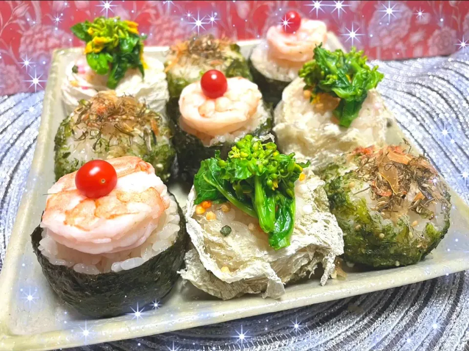 🍙アレンジだしむすび   ３種🍙|foodanalystＭＩＫＩさん