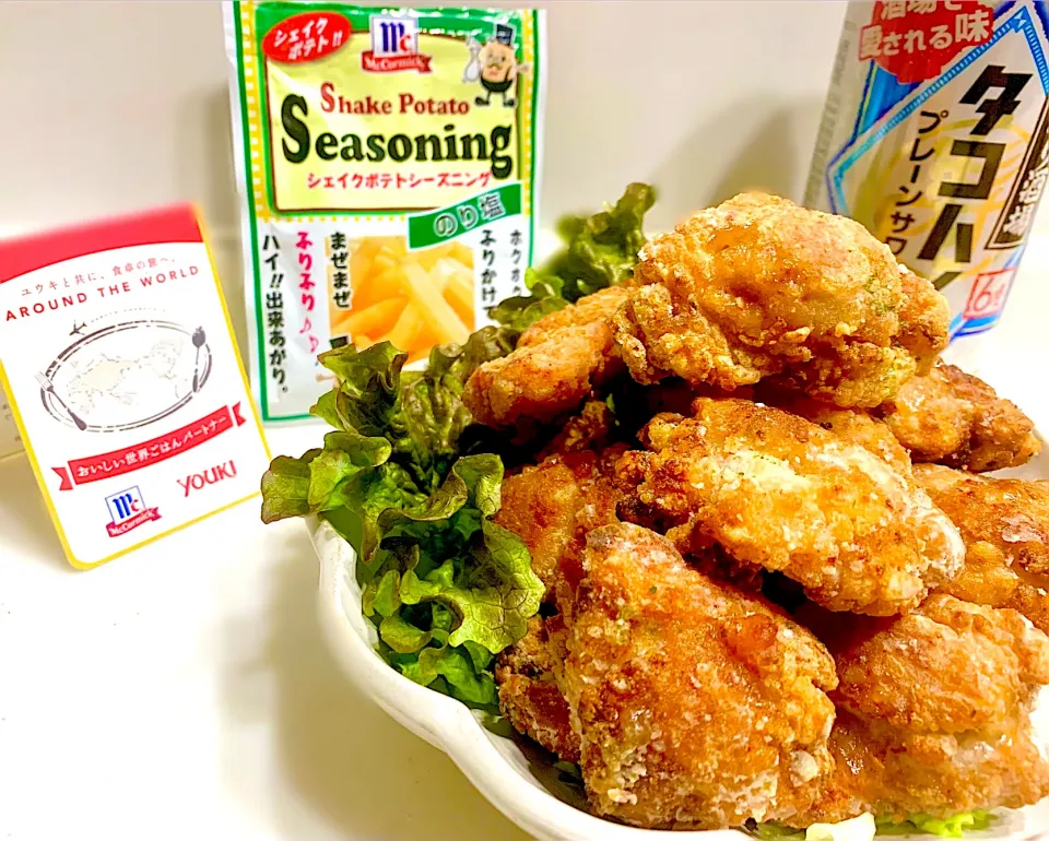 ポテシーでのり塩唐揚げ🐓|ひろりんさん