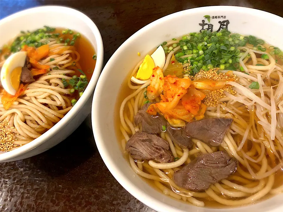 別府冷麺「鼓月」さん　冷麺と温麺|じゅんさんさん