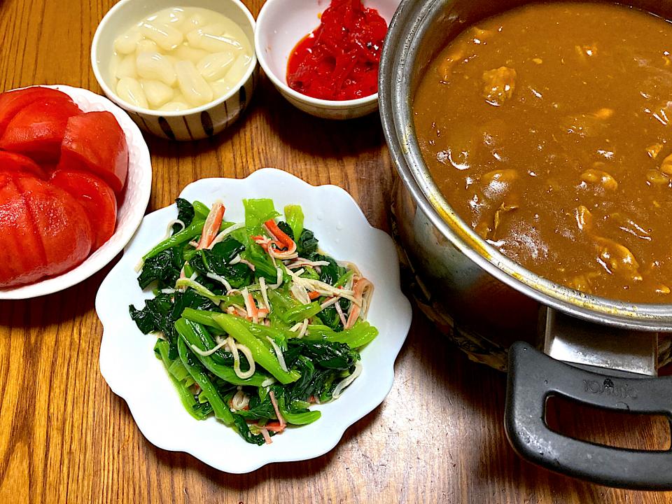 カレーライス。