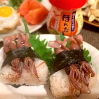 🦑今が旬のホタルイカde『ホタルイカおにぎり』