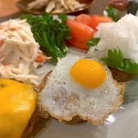 3種のハンバーグ【チーズ・鶉・おろし】