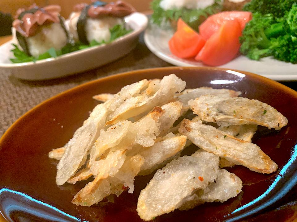 牛蒡の唐揚げ