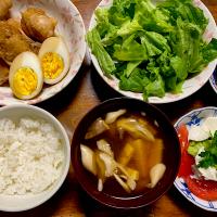 鶏手羽元とたまごの煮物