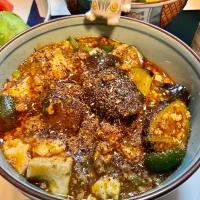 痺れはたっぷり辛さは控えめの麻婆茄子