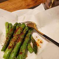 アスパラ素揚げ