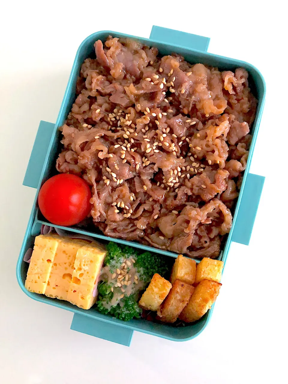 Snapdishの料理写真:プルコギ丼弁当♪|ikumonさん