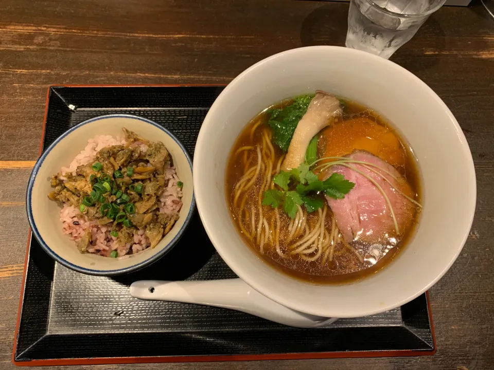 醤油らぁめん＋限定飯|らーめん好き！さん