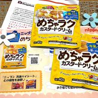 ニップンさんのめちゃラクカスタードクリーム★モニター当選しました❤︎
