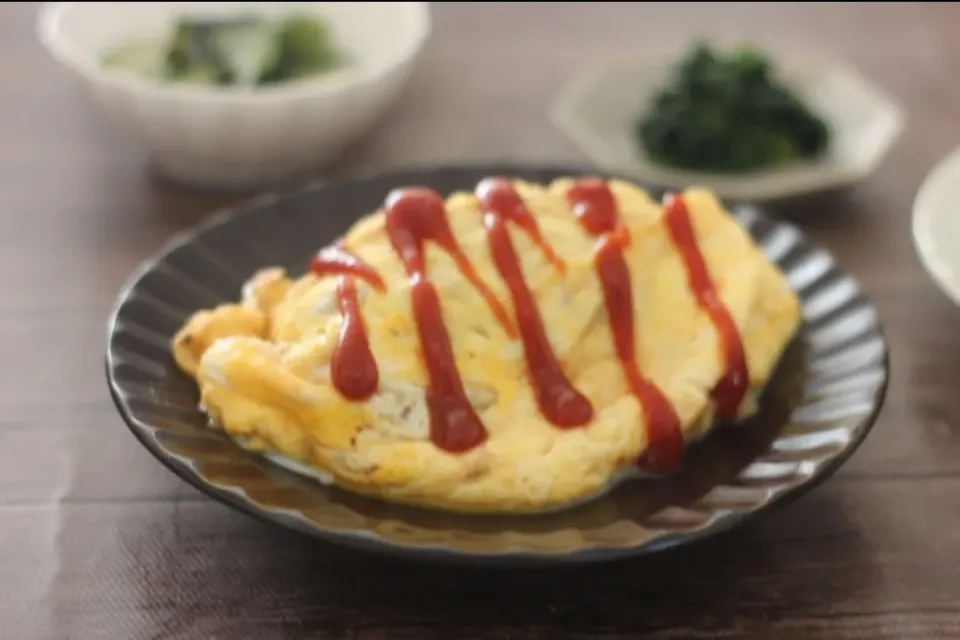 じゃがいもと大豆ミートのオムレツ|ちいさなしあわせキッチンさん