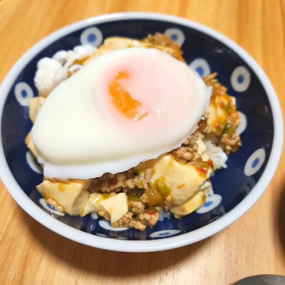 麻婆豆腐丼|おでんくんさん