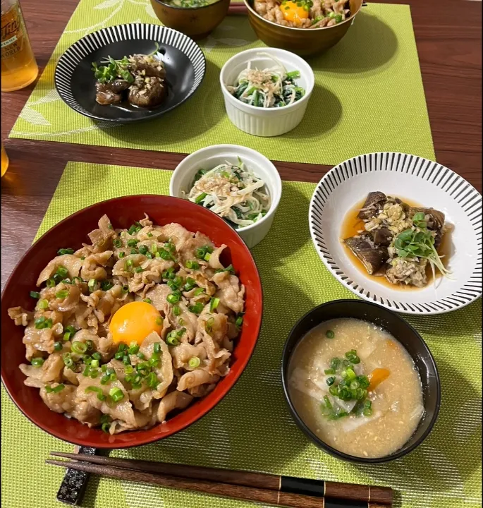 豚丼とか|あすこさん