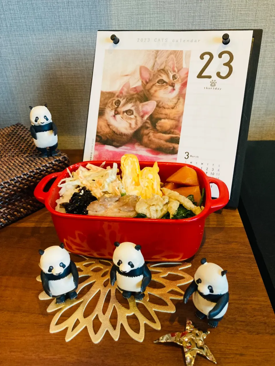 Snapdishの料理写真:20230323🍱今日の自分弁当🍱|akiyo22さん