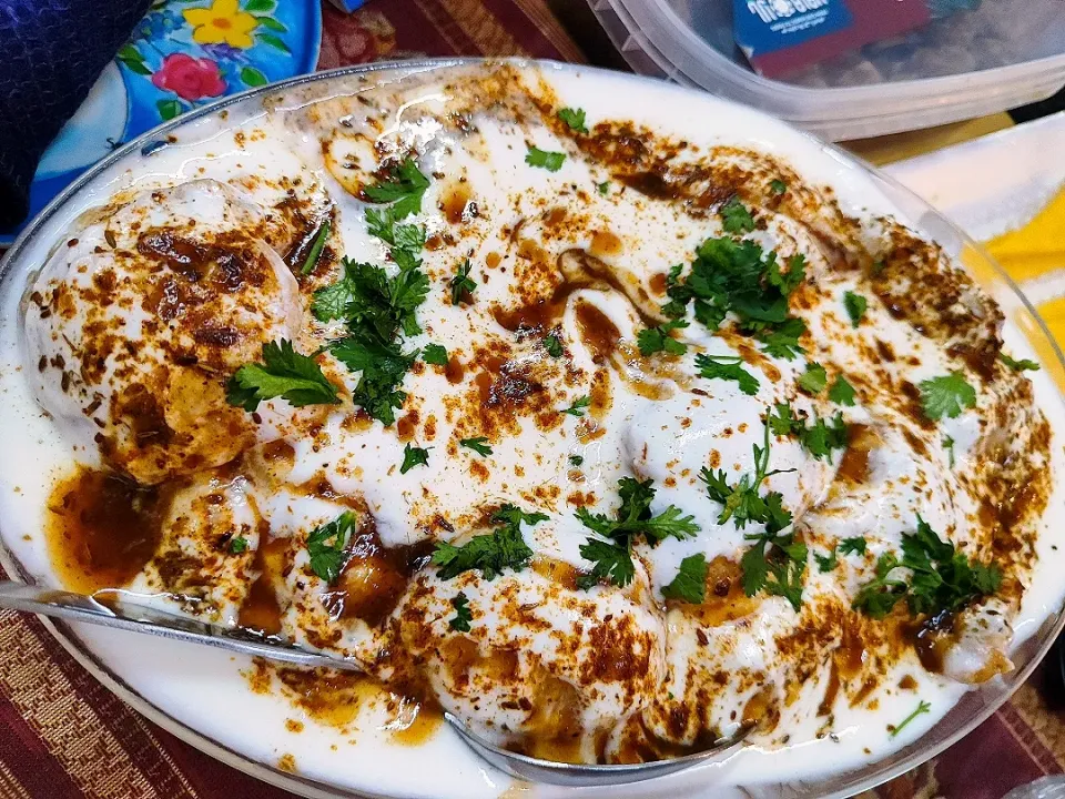 dahi Phulki ...yoghurt with chickpea flour Dumplings|hinaさん