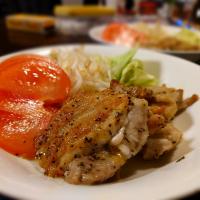 鶏のパリパリ焼き(*^^*)