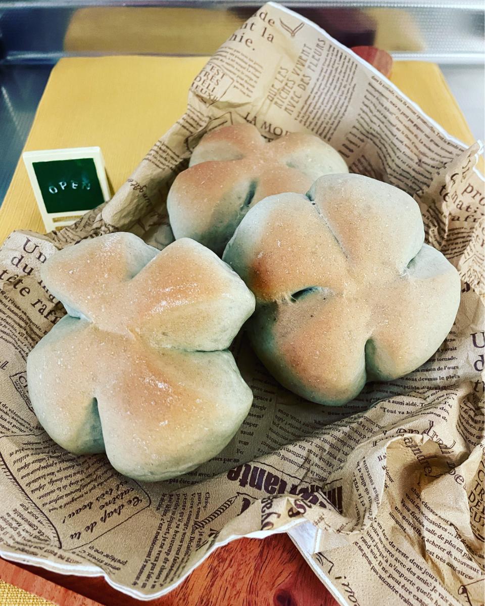 サンマルク風よもぎパン