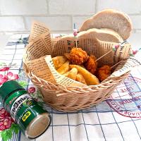 カレー風味のチキンバスケット🧺