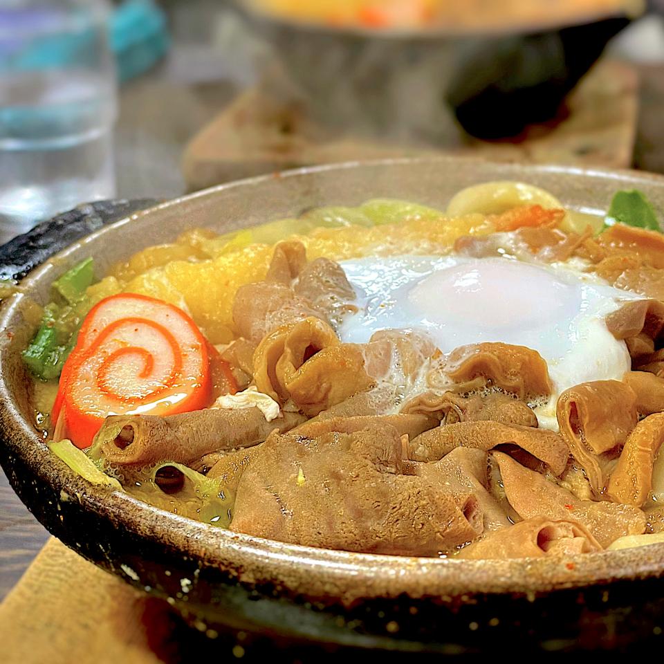 もつ煮込みうどん