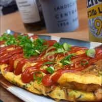 大豆肉ひじきそぼろﾁｰｽﾞｵﾑﾚﾂ