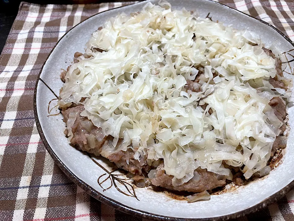 Snapdishの料理写真:包まないズボラ焼きシュウマイ|ハルさん