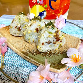 ふきのとう味噌香る 春おにぎり🍙