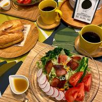 ベーコン野菜サラダ