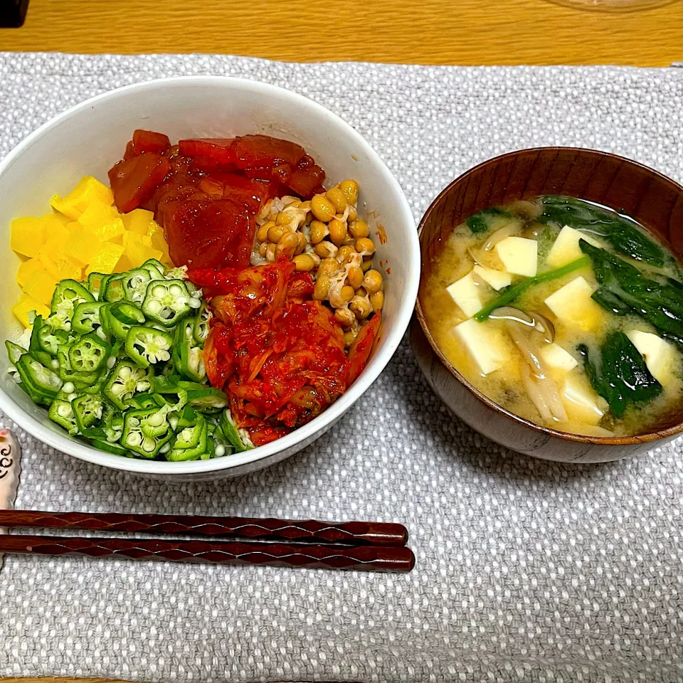 Snapdishの料理写真:ばくだん丼|meryleさん