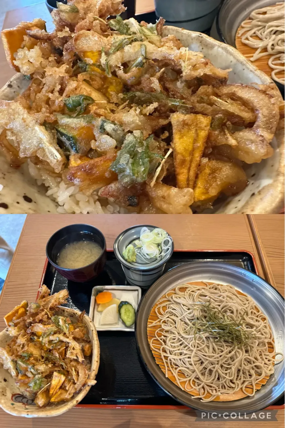 昨日の出張ランチはミニかき揚げ丼とせいろを@二八蕎麦と日本酒の正庵　ミナカ小田原店にて。15時前のランチでかき揚げ丼の甘いタレがとても美味しく。|sniper66さん