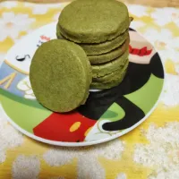 抹茶クッキー
とにかく、バレンタインの練習である。
朝早起きして、洗濯して、抹茶クッキーをつくった。３時のおやつ。|SUZUYOさん