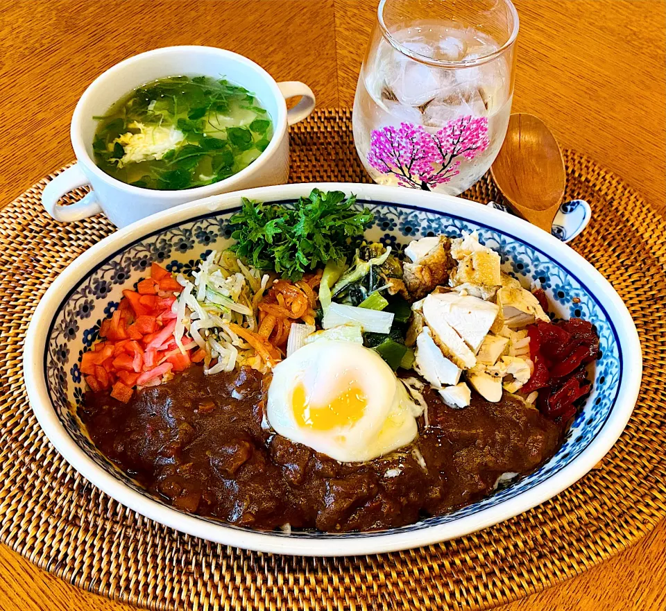 Snapdishの料理写真:カレーランチ|Emi Mikadoさん