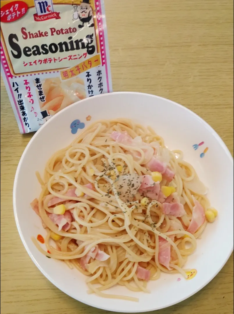 Snapdishの料理写真:☆明太子バターパスタ☆|ミッキーさん