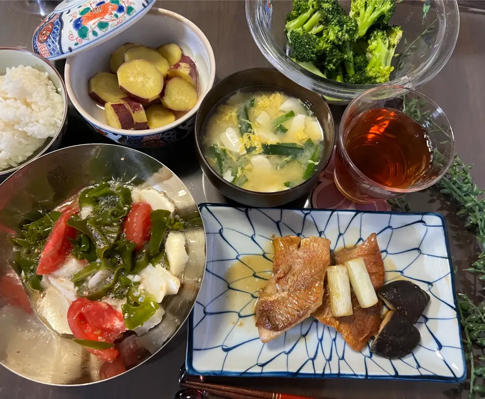 和食でお疲れ様でした〰⚾️感動をありがとう💓㊗️|noeさん