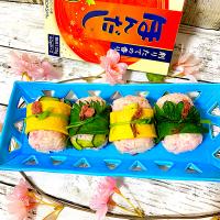 桜色🌸ちらしおにぎり🍙