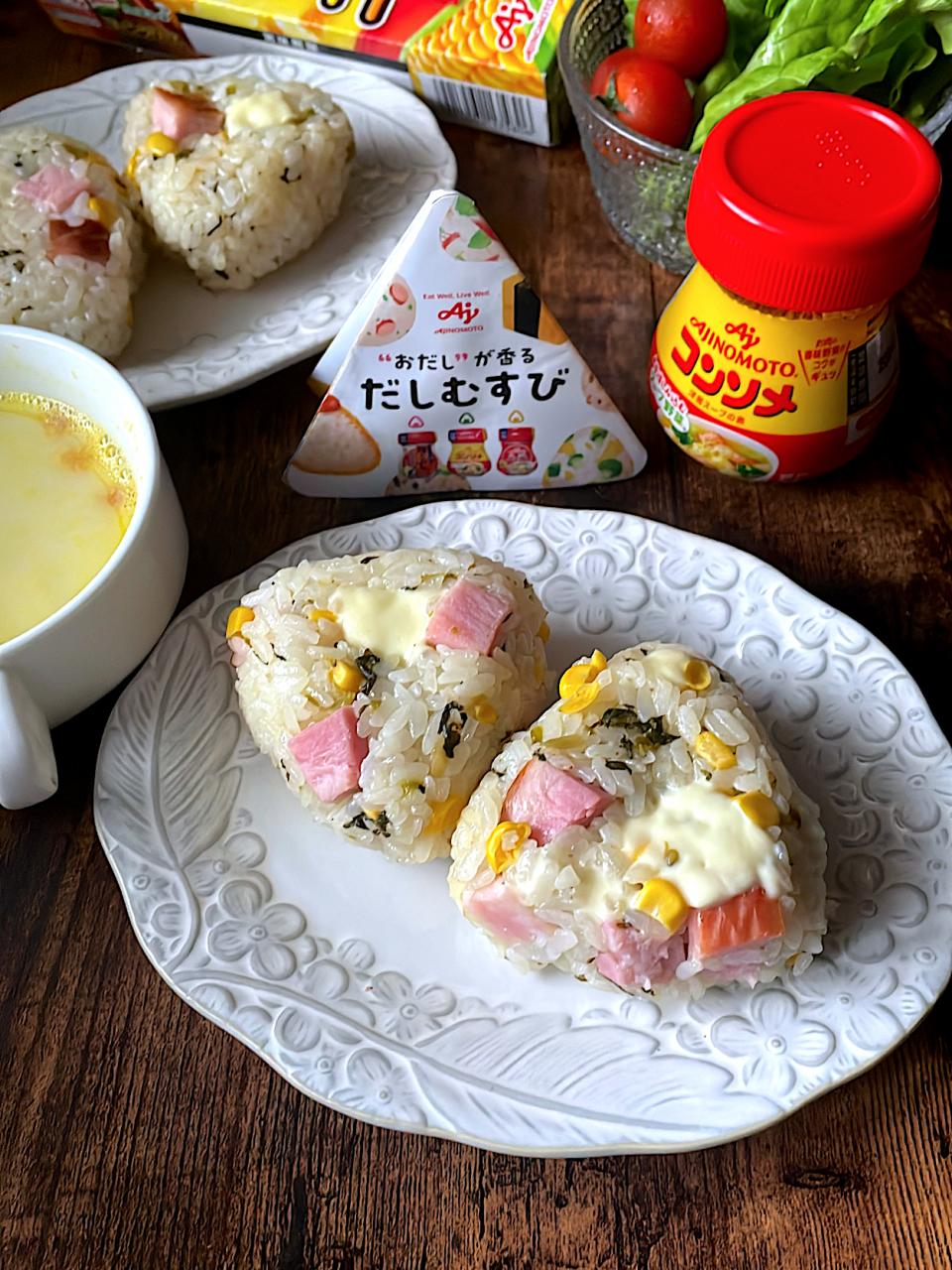 高菜ベーコン ~アレンジだしむすび🍙