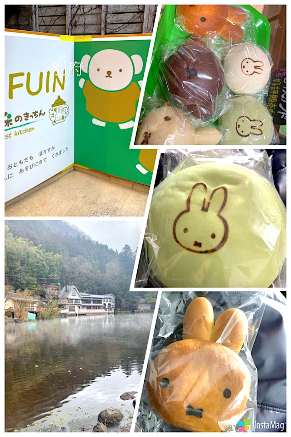 大分県湯布院のミッフィーパン屋さん😋🥐🍞🥯