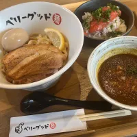 特製カレーつけ麺|ぴんくまんさん