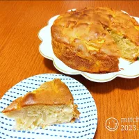 Snapdishの料理写真:簡単アップルケーキ🍎|ミッチーZさん