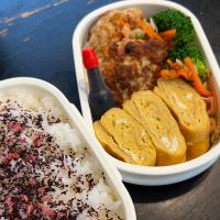 中学2年女子部活弁当。