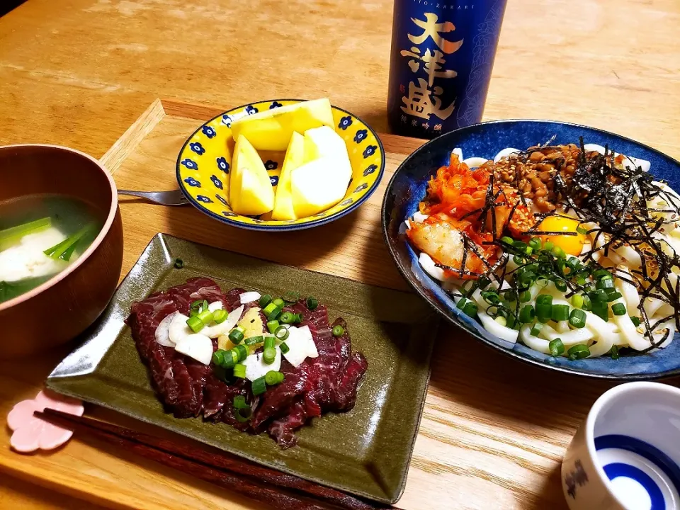 Snapdishの料理写真:納豆キムチうどん|halさん