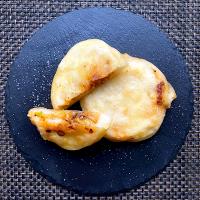 米粉でネギ焼き饅頭