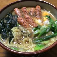 マルちゃん正麺🍜、豚骨醤油味❗️（╹◡╹）✨