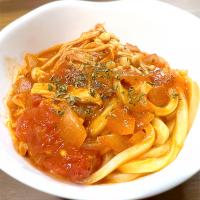 トマトスープうどん