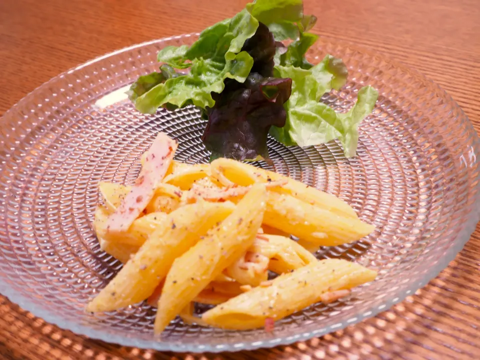 カレーマカロニサラダ|こあらパパ🐨さん