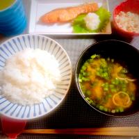 今朝のごはん🌤